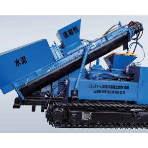 JSLT7-L 型濕式混凝土噴射機(jī)(履帶一體機(jī))